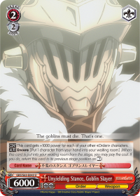Unyielding Stance, Goblin Slayer