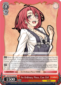 An Ordinary Piece, Cow Girl