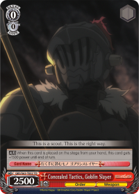 Concealed Tactics, Goblin Slayer