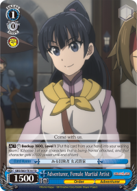 Adventurer, Female Martial Artist