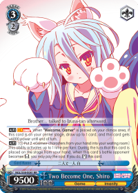 Two Become One, Shiro