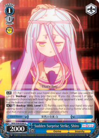 Sudden Surprise Strike, Shiro