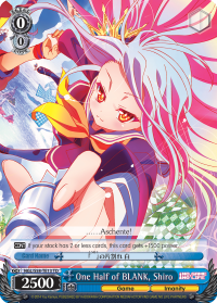 One Half of BLANK, Shiro