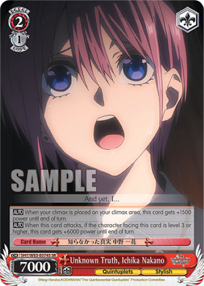Unknown Truth, Ichika Nakano