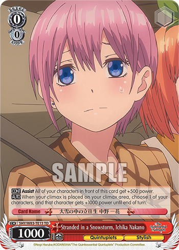 Stranded in a Snowstorm, Ichika Nakano 5HY/W83-TE13