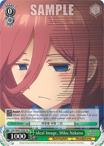 Ideal Image, Miku Nakano 5HY/W83-TE38