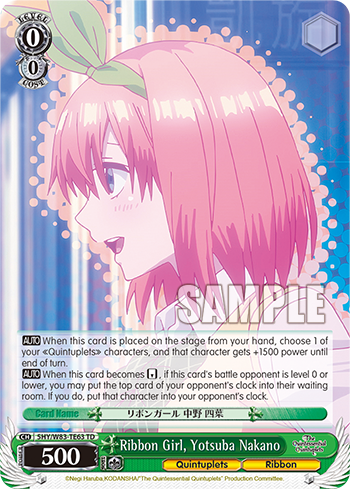 Ribbon Girl, Yotsuba Nakano 5HY/W83-TE63