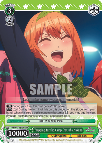 Prepping for the Camp, Yotsuba Nakano 5HY/W83-TE70R