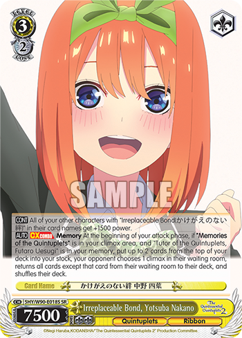Irreplaceable Bond, Yotsuba Nakano