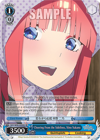 Cheering From the Sidelines, Nino Nakano 5HY/W90-E094S