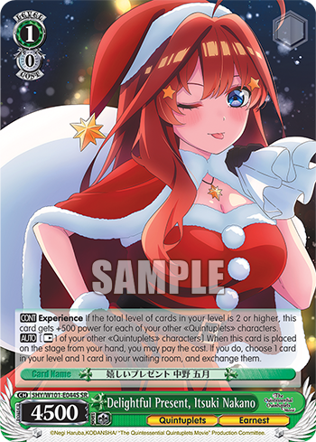 Delightful Present, Itsuki Nakano