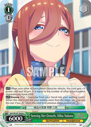 Sensing Her Growth, Miku Nakano