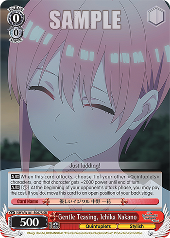 Gentle Teasing, Ichika Nakano 5HY/W101-E067S