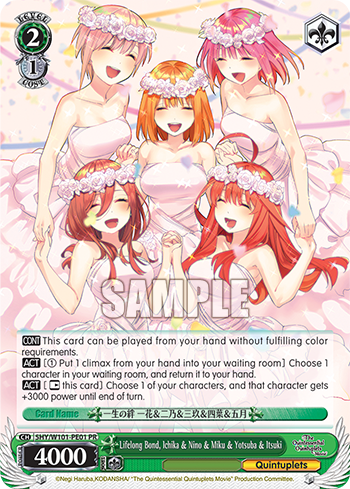 Lifelong Bond, Ichika & Nino & Miku & Yotsuba & Itsuki