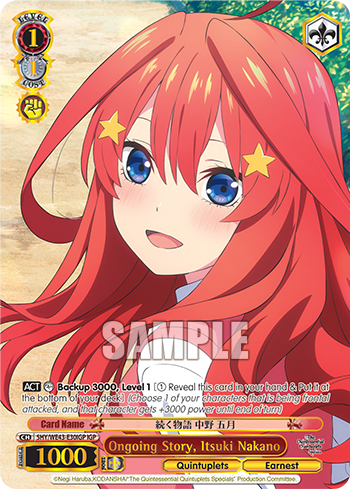 Ongoing Story, Itsuki Nakano