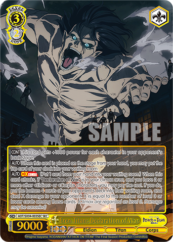 Eren Titan: Declaration of War