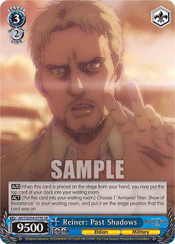 Reiner: Past Shadows AOT/SX04-079S
