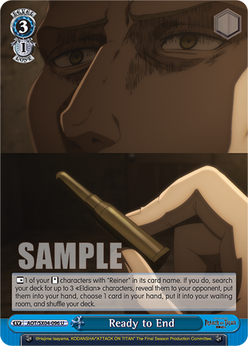 Ready to End AOT/SX04-096