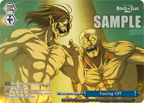 Facing Off AOT/SX04-097TTR