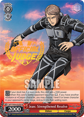 Jean: Strengthened Resolve