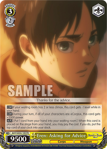 Eren: Asking for Advice AOT/SX04-109