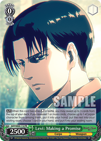 Levi: Making a Promise AOT/SX04-112