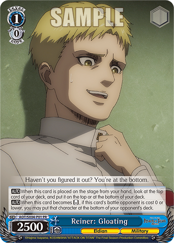 Reiner: Gloating AOT/SX04-P01