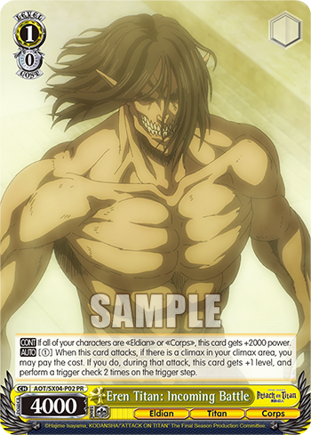 Eren Titan: Incoming Battle