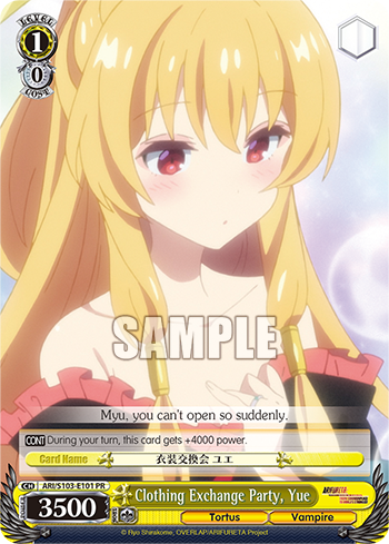 Clothing Exchange Party, Yue ARI/S103-E101