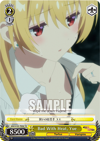 Bad With Heat, Yue