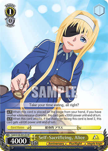 Self-Sacrificing, Alice