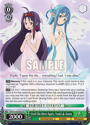 Until We Meet Again, Yuuki & Asuna