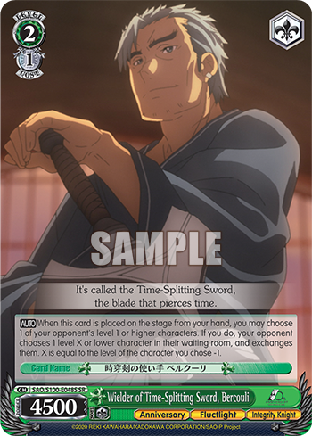 Wielder of Time-Splitting Sword, Bercouli