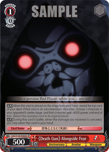 《Death Gun》 Alongside Fear SAO/S100-E066S
