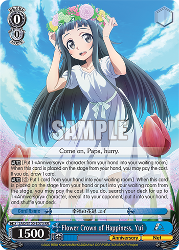 Flower Crown of Happiness, Yui SAO/S100-E075