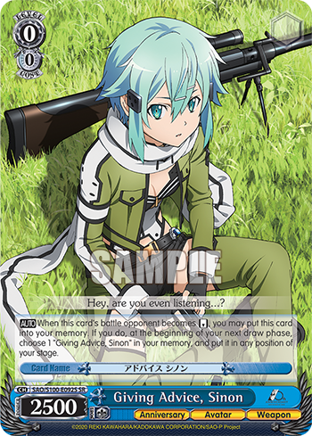 Giving Advice, Sinon SAO/S100-E092S