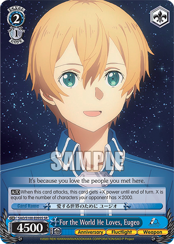 For the World He Loves, Eugeo SAO/S100-E095S