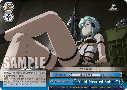 "Cold-Hearted Sniper" SAO/S100-E100R