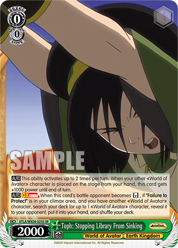 Toph: Stopping Library From Sinking