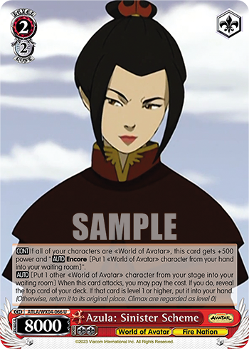 Azula, Sinister Scheme