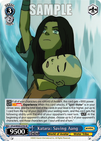 Katara: Saving Aang ATLA/WX04-079S