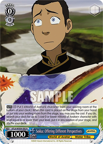 Sokka: Offering Different Perspectives