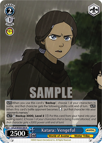 Katara: Vengeful ATLA/WX04-084