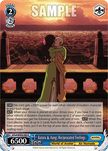 Katara & Aang: Reciprocated Feelings ATLA/WX04-086