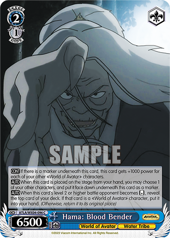 Hama: Blood Bender ATLA/WX04-096