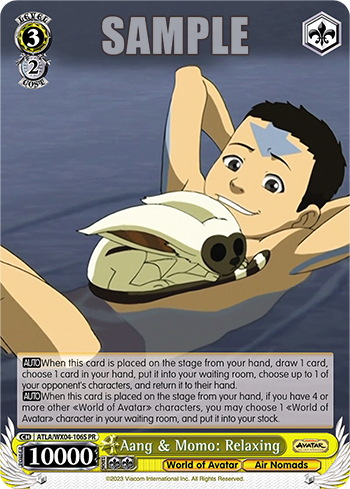 Aang & Momo: Relaxing ATLA/WX04-106S