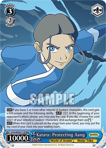 Katara: Protecting Aang