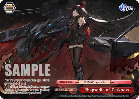 Rhapsodie of Darkness AZL/S102-E151