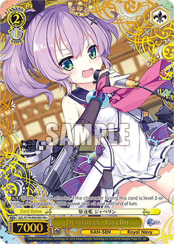 Destroyer, Javelin AZL/S119-PE03EX