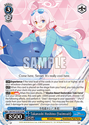 Takanashi Hoshino (Swimsuit) BAV/W112-E110